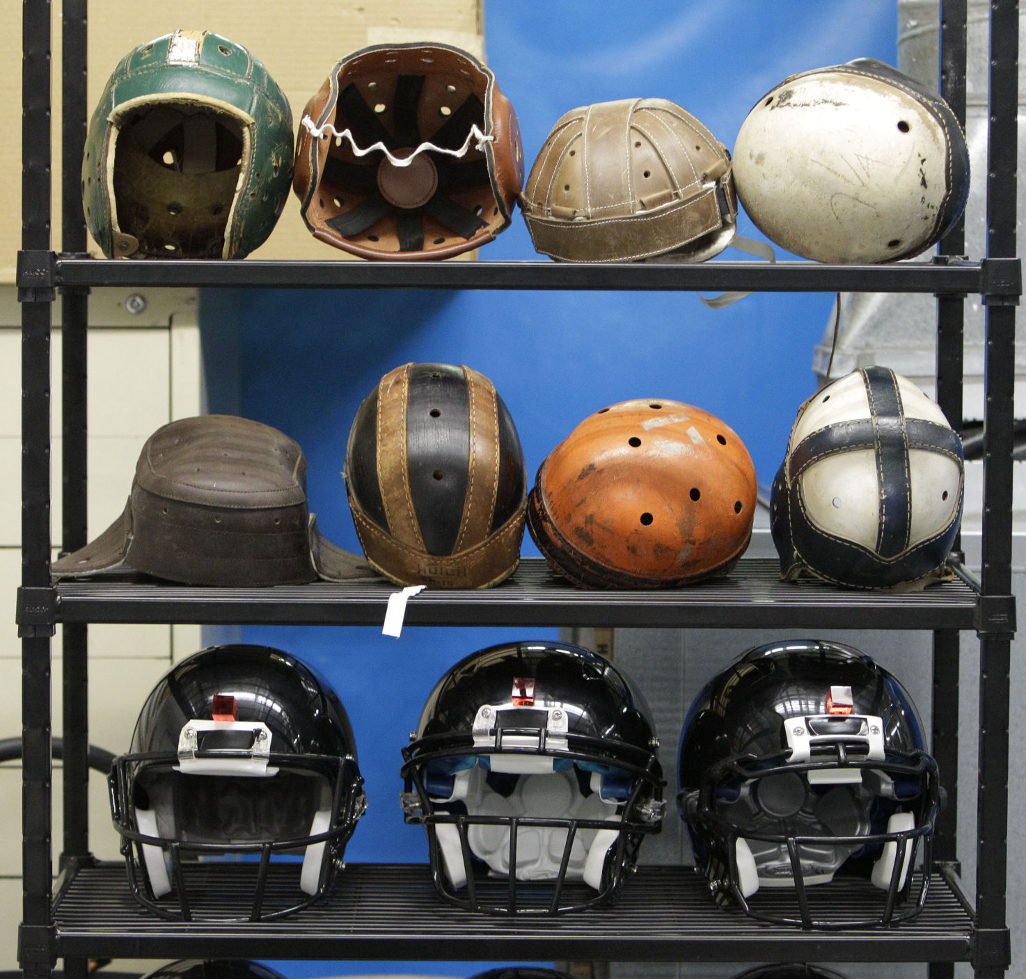 NFL at 100-Helmet Technology Football